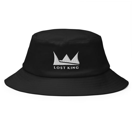 Lost King Old School Bucket - Black/White