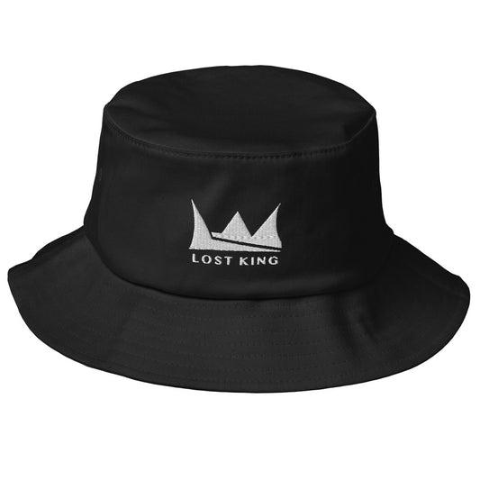 Lost King Old School Bucket - Black/White